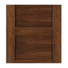Coventry Walnut Prefinished Shaker Style Door Pair