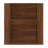 Coventry Walnut  Shaker Style Evokit Pocket Fire Door Detail - 1/2 Hour Fire Rated - Prefinished