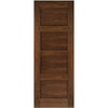Three Folding Doors & Frame Kit - Coventry Walnut Shaker 2+1 - Prefinished