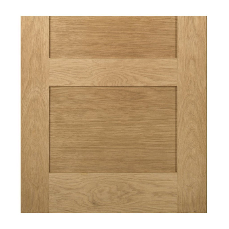 Coventry Shaker Style Oak Internal Door - Unfinished – Direct Doors