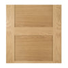 Coventry Shaker Style Oak Door Pair - Unfinished