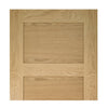 Coventry Shaker Style Oak Veneer Staffetta Quad Telescopic Pocket Doors - Unfinished