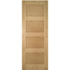 Four Sliding Maximal Wardrobe Doors & Frame Kit - Coventry Oak Door - Prefinished
