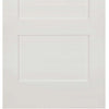 Three Folding Doors & Frame Kit - Coventry Shaker 2+1 - White Primed