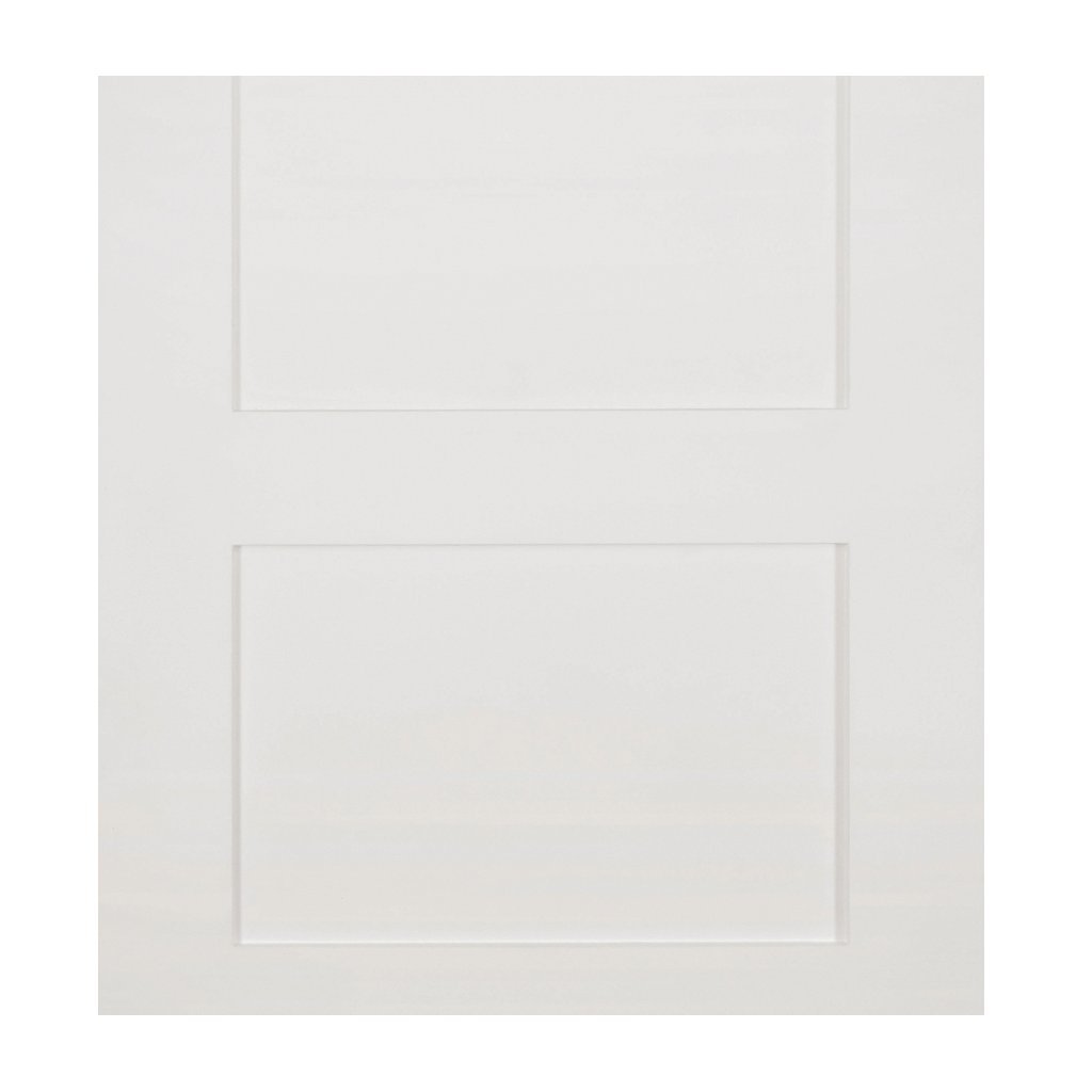 Coventry Shaker Staffetta Quad Telescopic Pocket Doors - White Primed