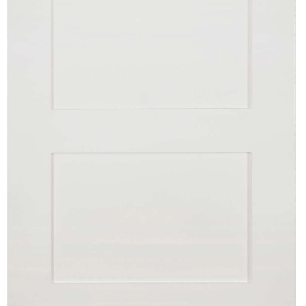 Four Folding Doors & Frame Kit - Coventry Shaker 3+1 - White Primed