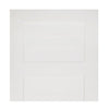 Coventry Shaker Staffetta Twin Telescopic Pocket Doors - White Primed