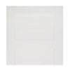 Two Folding Doors & Frame Kit - Coventry Shaker 2+0 - White Primed