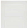 Three Folding Doors & Frame Kit - Coventry Shaker 2+1 - White Primed