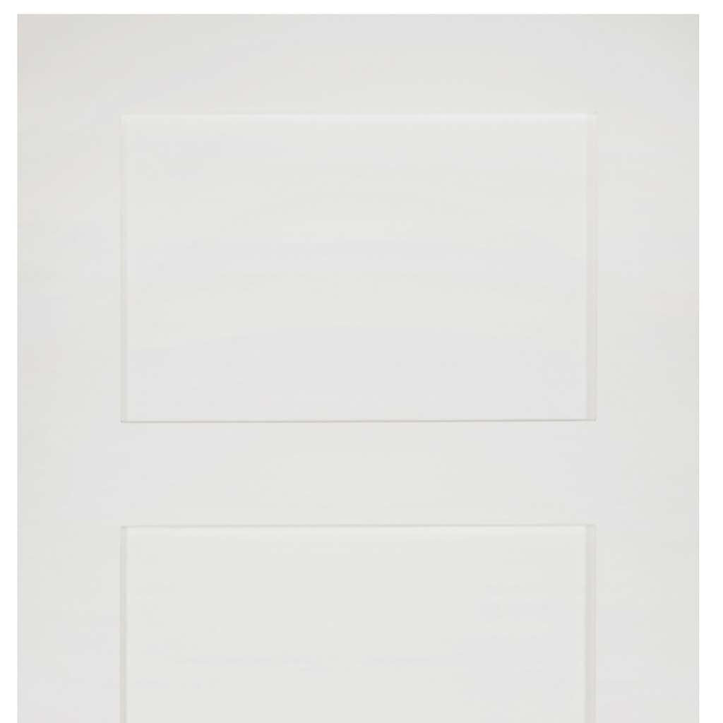 Five Folding Doors & Frame Kit - Coventry Shaker 3+2 - White Primed