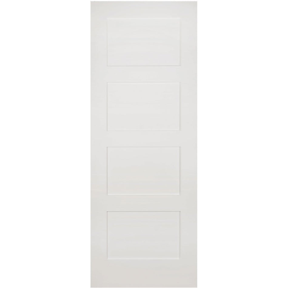 Coventry Shaker Single Evokit Pocket Door - White Primed