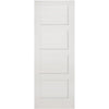 Sirius Tubular Stainless Steel Sliding Track & Coventry Shaker Door - Primed