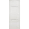 Saturn Tubular Stainless Steel Sliding Track & Coventry Shaker Double Door - Primed