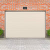 Gliderol Electric Insulated Roller Garage Door from 2147 to 2451mm Wide - Cream