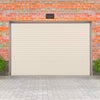 Gliderol Electric Insulated Roller Garage Door from 2147 to 2451mm Wide - Cream