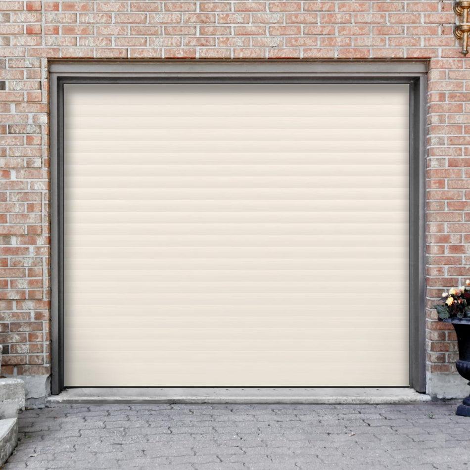 Gliderol Electric Insulated Roller Garage Door from 1900 to 5320mm Wide - Cream