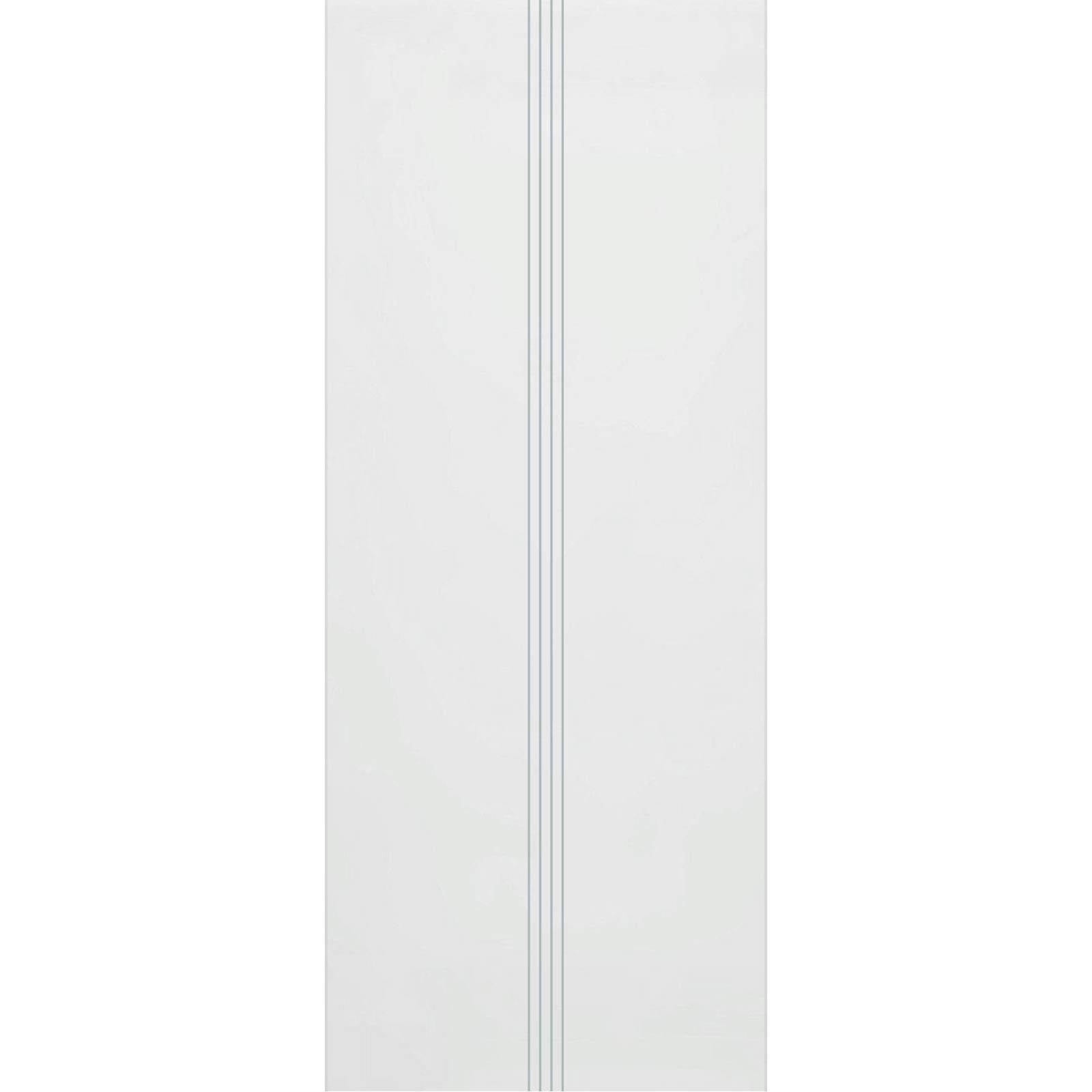 Crichton 8mm Obscure Glass - Clear Printed Design - Griffwerk R8 Style Sliding Glass Door Kit