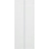 Crichton 8mm Obscure Glass - Clear Printed Design - Single Absolute Pocket Door