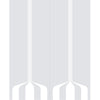 Double Glass Sliding Door - Crombie 8mm Clear Glass - Obscure Printed Design - Planeo 60 Pro Kit