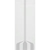 Crombie 8mm Obscure Glass - Obscure Printed Design - Griffwerk R8 Style Sliding Glass Door Kit
