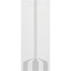 Single Glass Sliding Door - Crombie 8mm Obscure Glass - Obscure Printed Design - Planeo 60 Pro Kit