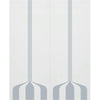Double Glass Sliding Door - Crombie 8mm Obscure Glass - Clear Printed Design - Planeo 60 Pro Kit