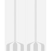 Double Glass Sliding Door - Solaris Tubular Stainless Steel Sliding Track & Crombie 8mm Obscure Glass - Obscure Printed Design