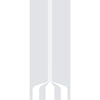 Single Glass Sliding Door - Crombie 8mm Clear Glass - Obscure Printed Design - Planeo 60 Pro Kit