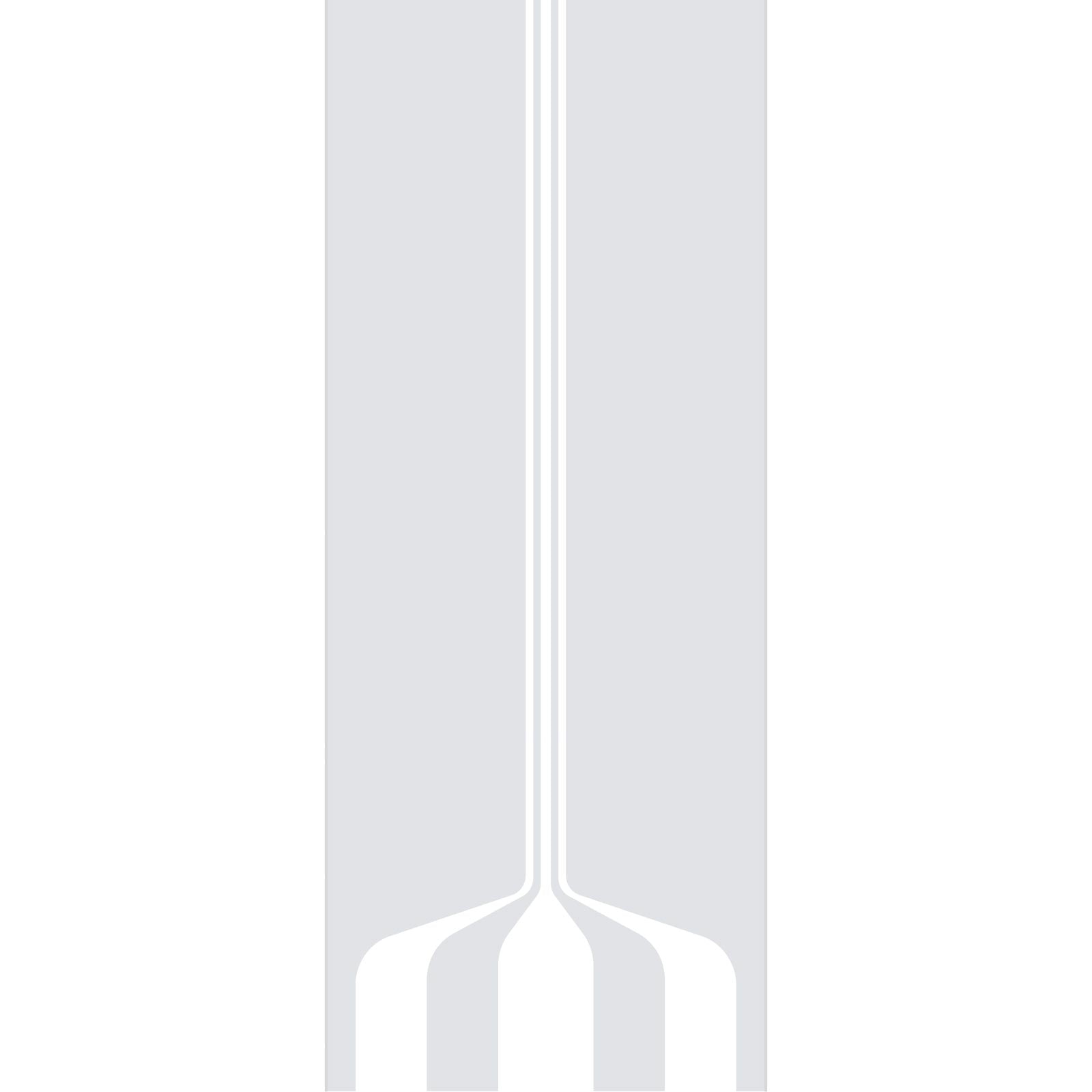 Crombie 8mm Clear Glass - Obscure Printed Design - Griffwerk R8 Style Sliding Glass Door Kit