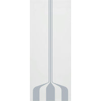 Single Glass Sliding Door - Crombie 8mm Obscure Glass - Clear Printed Design - Planeo 60 Pro Kit