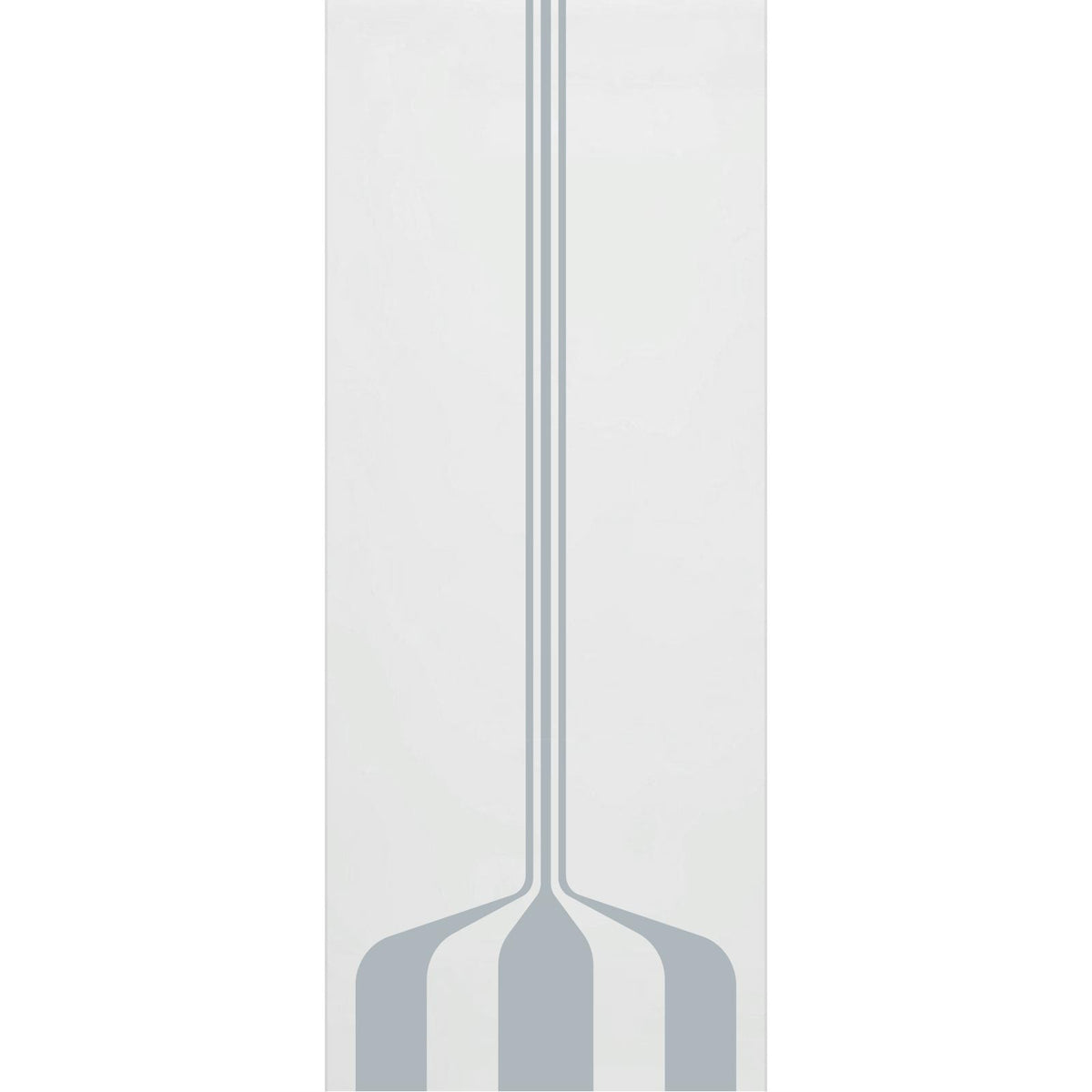 Crombie 8mm Obscure Glass - Clear Printed Design - Griffwerk R8 Style Sliding Glass Door Kit