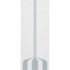 Crombie 8mm Obscure Glass - Clear Printed Design - Griffwerk R8 Style Sliding Glass Door Kit