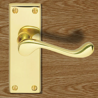 Image: CBS55 Victorian Lever Latch Handles - 3 Finishes
