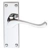 DL55 Victorian Scroll Lever Latch Handles - 3 Finishes