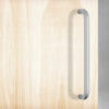 D Pull Handles (Pair) in Satin Stainless Steel Finish 300mm
