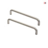 D Pull Handles (Pair) in Satin Stainless Steel Finish 300mm