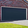 Gliderol Electric Insulated Roller Garage Door from 4711 to 5320mm Wide - Dark Blue