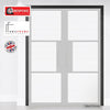 Oversize Thruframe Interior Bespoke Double Door Frames for Large Doors