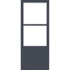 Bespoke Handmade Eco-Urban® Berkley 2 Pane 1 Panel Double Absolute Evokit Pocket Door DD6309SG - Frosted Glass - Colour Options