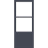 Bespoke Handmade Eco-Urban® Berkley 2 Pane 1 Panel Double Evokit Pocket Door DD6309SG - Frosted Glass - Colour Options