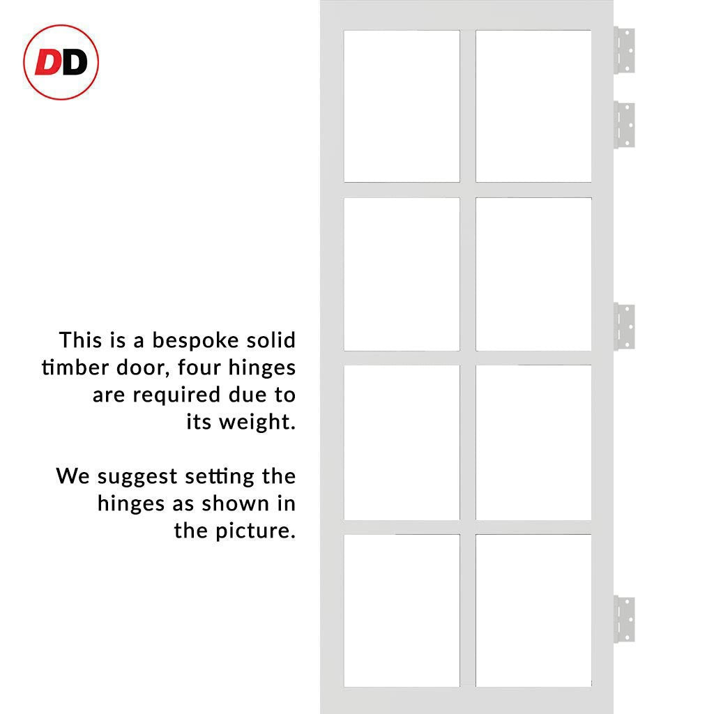Urban Ultimate® Room Divider Perth 8 Pane Door Pair DD6318C with Match