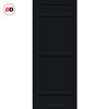 Bespoke Handmade Eco-Urban® Malvan 4 Panel Single Absolute Evokit Pocket Door DD6414 - Colour Options