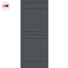 Handmade Eco-Urban® Colorado 6 Panel Double Evokit Pocket Door DD6436 - Colour & Size Options