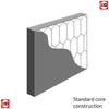 An icon of a standard core construction