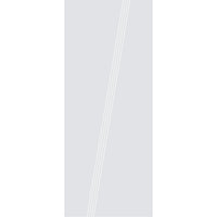 Single Glass Sliding Door - Dean 8mm Clear Glass - Obscure Printed Design - Planeo 60 Pro Kit
