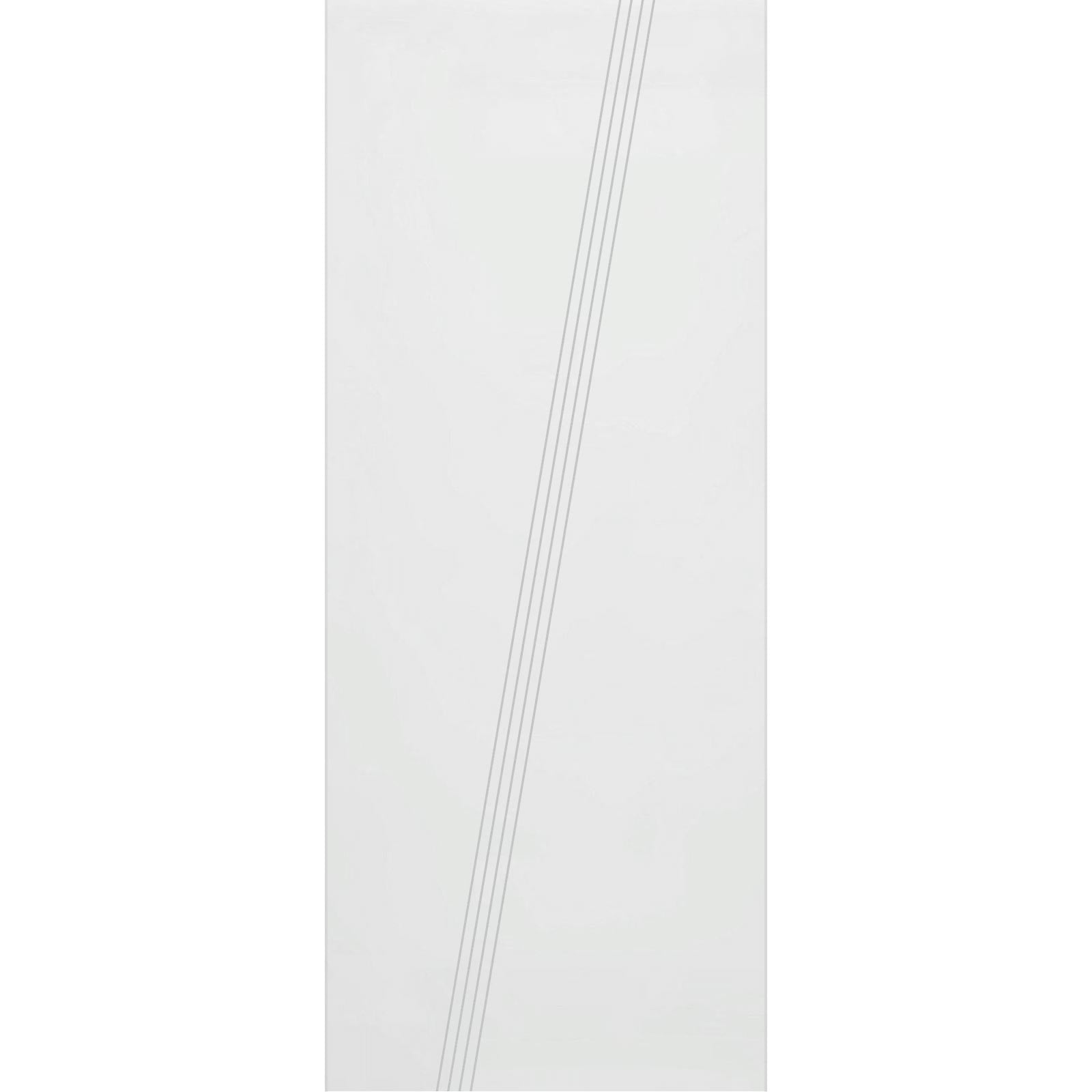 Dean 8mm Obscure Glass - Obscure Printed Design - Griffwerk R8 Style Sliding Glass Door Kit