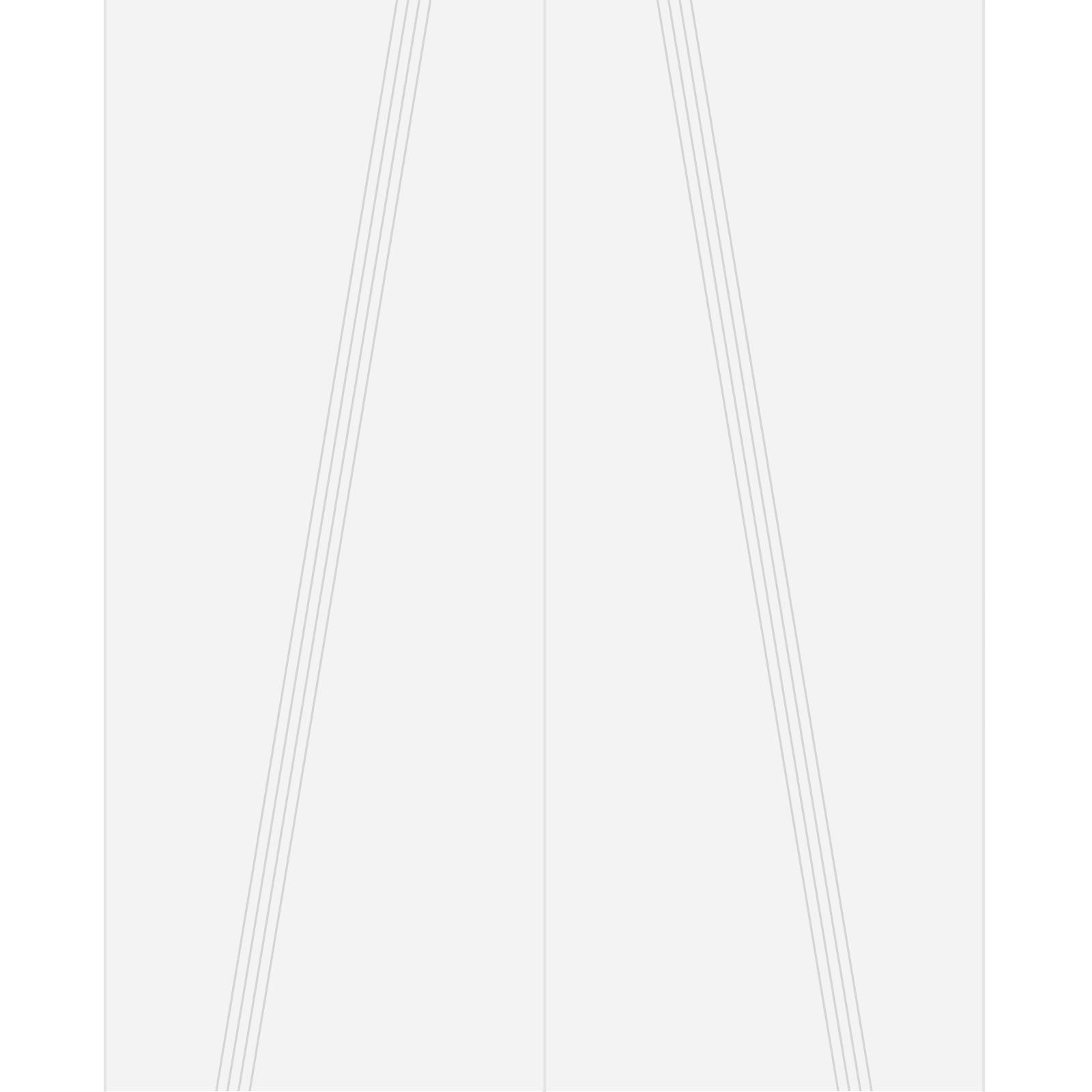 Double Glass Sliding Door - Dean 8mm Obscure Glass - Obscure Printed Design - Planeo 60 Pro Kit