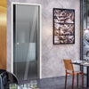 Dean 8mm Clear Glass - Obscure Printed Design - Single Evokit Glass Pocket Door