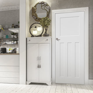 Image: Cambridge White Primed Period Door