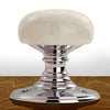 DK34PWCP Delamain Porcelain Mortice Knob Handles